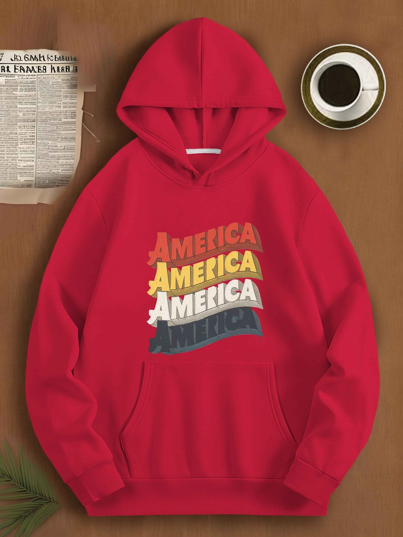 retro AMERICA Men's casual hoodies retro AMERICA Men's casual hoodies
